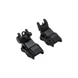 NCSTAR PRO AR FLIP UP FRNT/REAR SGHT