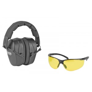 CHAMPION SHOOTING EYE/EAR COMBO BLK