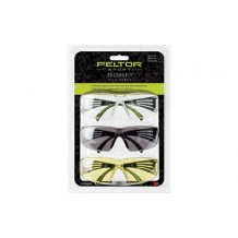 PELTOR SECUREFIT 400 EYE PROT 3-PACK