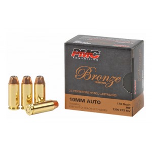 PMC BRNZ 10MM 170GR JHP 25/500