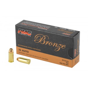 PMC BRNZ 32ACP 60GR JHP 50/1000