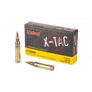 PMC XTAC 556NATO 55GR FMJBT 20/1000