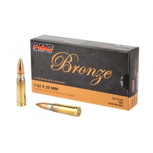 PMC BRNZ 7.62X39 123GR FMJ 20/500