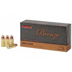 PMC BRNZ 9MM 124GR FMJ 50/1000