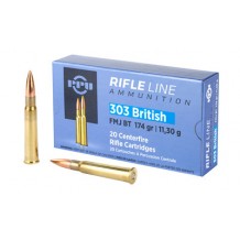 PPU 303 BRITISH FMJ 174GR 20/200