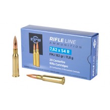 PPU 7.62X54R FMJ 182GR 20/200