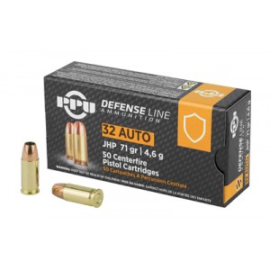 PPU 32ACP JHP 71GR 50/1000