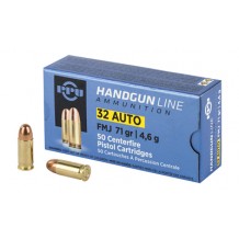 PPU 32ACP FMJ 71GR 50/1000