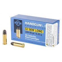 PPU 32 S&W LONG LRN 98GR 50/500