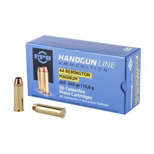 PPU 44MAG JHP 240GR 50/500