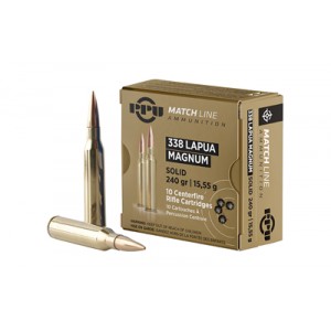 PPU 338 LAPUA MAG MATCH 240GR 10/200