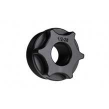 PWS 1/2X28 THREAD MOUNT BLK