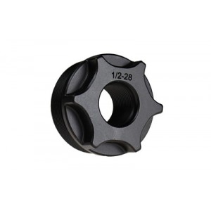 PWS 1/2X28 THREAD MOUNT BLK