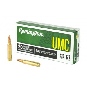 REM UMC 223REM 55GR FMJ 20/200