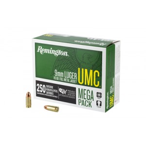 REM UMC MP 9MM 115GR FMJ 250/1000