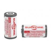 SUREFIRE LFP 123A RECHARGE BATT 2PK