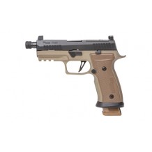 SIG P320AXG CMBT TB 9MM 4.6 21RD FDE
