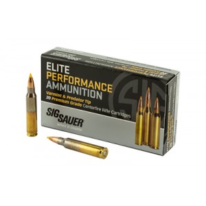 SIG AMMO 223REM 40GR V&P 20/200