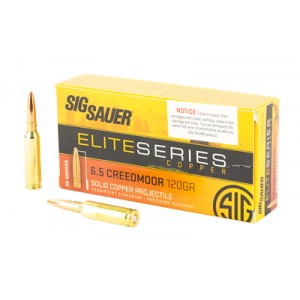 SIG AMMO 6.5CREED 120GR HT 20/200