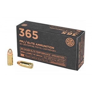 SIG AMMO 9MM 115GR FMJ 50/1000