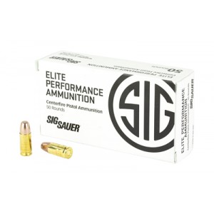 SIG AMMO 9MM +P 90GR FRANG 50/1000