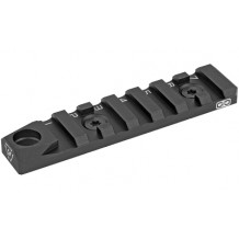 STRIKE LINK RAIL SECT 7 SLTS QD BLK