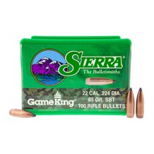 SIERRA GAMEKING .224 65GR 100CT