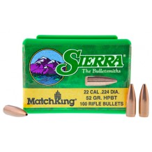 SIERRA MATCHKING .224 52GR 100CT