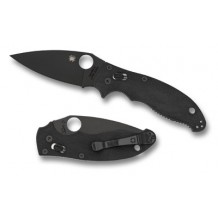 SPYDERCO MANIX 2 BLACK BLADE 3.375