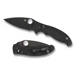 SPYDERCO MANIX 2 BLACK BLADE 3.375