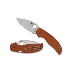 SPYDERCO SAGE 5 BRNT G-10 3