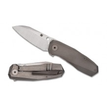 SPYDERCO TECHNO 3 TITANIUM GRY