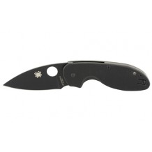 SPYDERCO EFFICIENT G-10 BLACK PLAINE