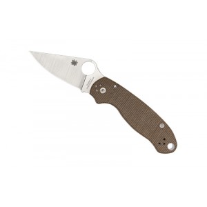 SPYDERCO PARA 3 CRU WEAR BRN MCRTA