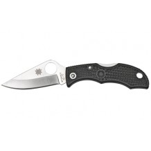 SPYDERCO LADYBUG3 BLACK FRN PLAIN