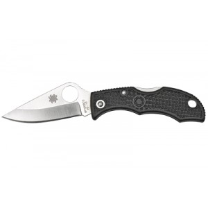 SPYDERCO LADYBUG3 BLACK FRN PLAIN