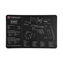 TEKMAT PISTOL MAT FOR GLK 42/43 BLK