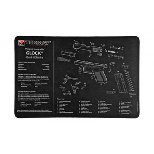 TEKMAT PISTOL MAT FOR GLK 42/43 BLK