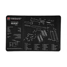 TEKMAT PISTOL MAT FOR GLK GEN 4 BLK