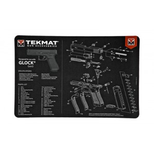 TEKMAT PISTOL MAT FOR GLOCK G5