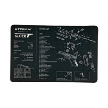 TEKMAT PISTOL MAT FOR GLOCK BLK