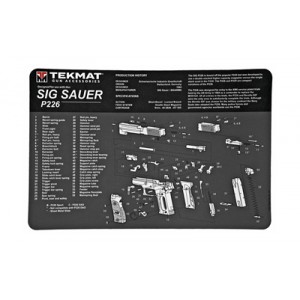 TEKMAT PISTOL MAT SIG P226 BLK