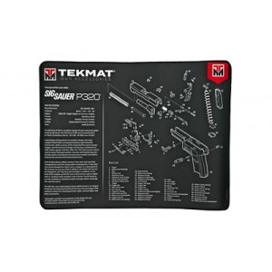 TEKMAT ULTRA PSTL MAT SIG P320 BLK