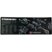 TEKMAT PSTL MAT FOR CZ SCORPION BLK