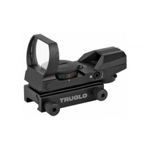 TRUGLO RED DOT OPEN 4 RETICLE BLACK