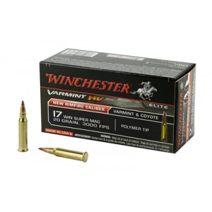 WIN VARMINT HV 17WSM 20GR PT 50/500