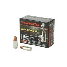 WIN DEFENDER 9MM 147GR JHP 20/200