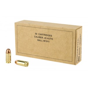 WIN SERVICE GRADE 45ACP 230GR 50/500