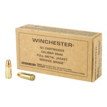 WIN SERVICE GRADE 9MM 115GR 50/500