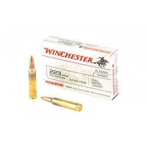 WIN USA TRGT 223REM 55GR FMJ 20/1000